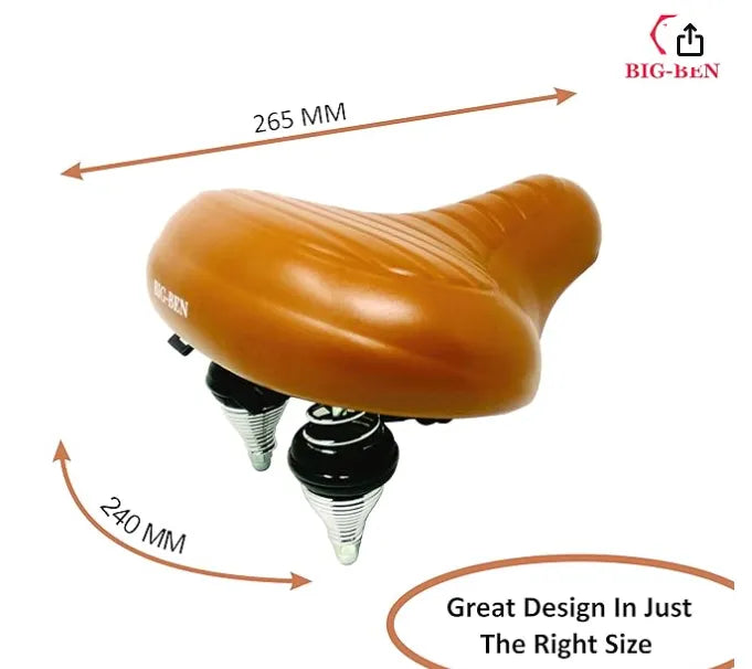 BIG-BEN Comfortable Saddles Bicycle Seat Cycle Seat with