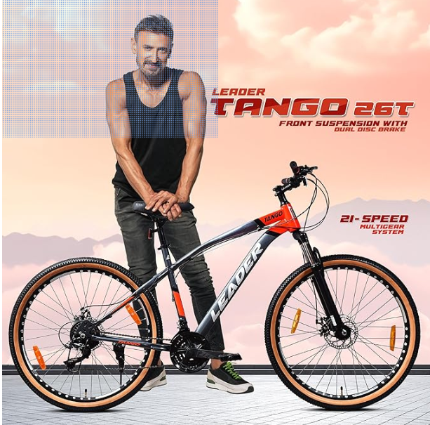 Leader Tango 26T Premium MTB Bike/Cycle for Men Precision 21