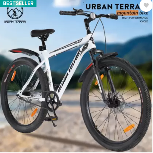 Urban Terrain Galaxy Pro High Performance MTB White