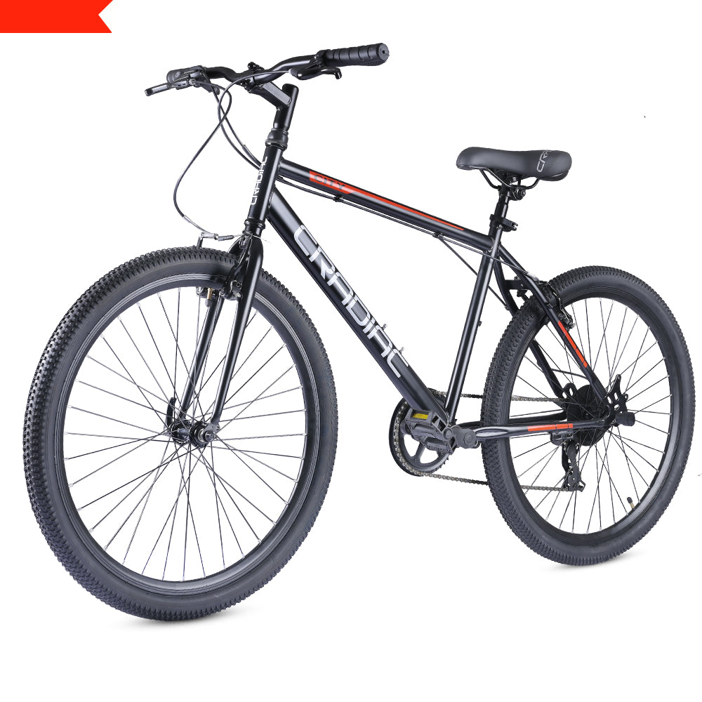 CRADIAC CITY BIKE 26 7 SPD BLACK