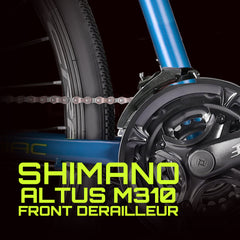 Cradiac Gunner Pro Teal Blue Suspension