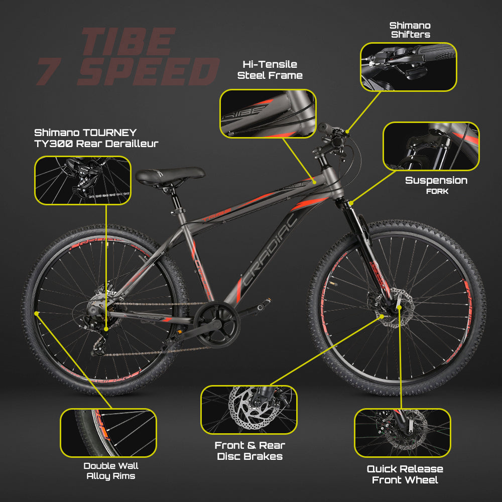 CRADIAC TRIBE 7 SPD GREY