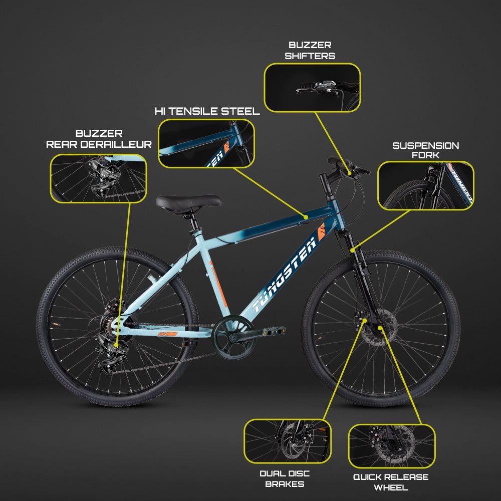 Tungsten Bikes AVIATOR 7 SPEED