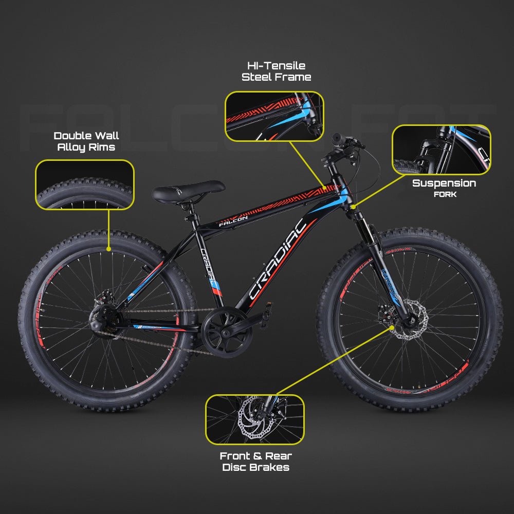 Falcon fat track mountain bike sale