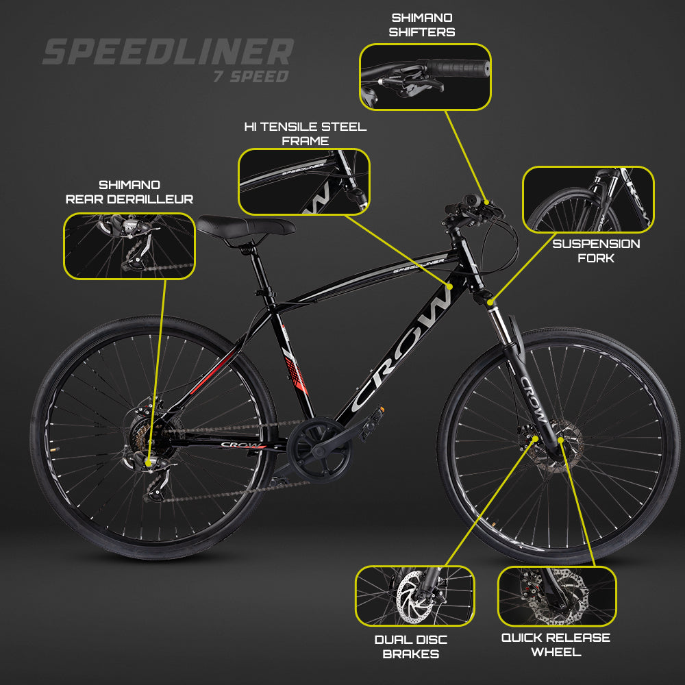 Crow Bikes SPEEDLINER - 7 SPEED