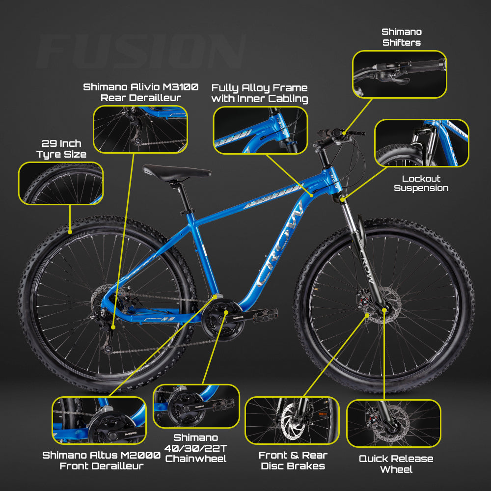 Stryder Gear Cycle For Adults Price Kolors 24T Shadow (21 Speed