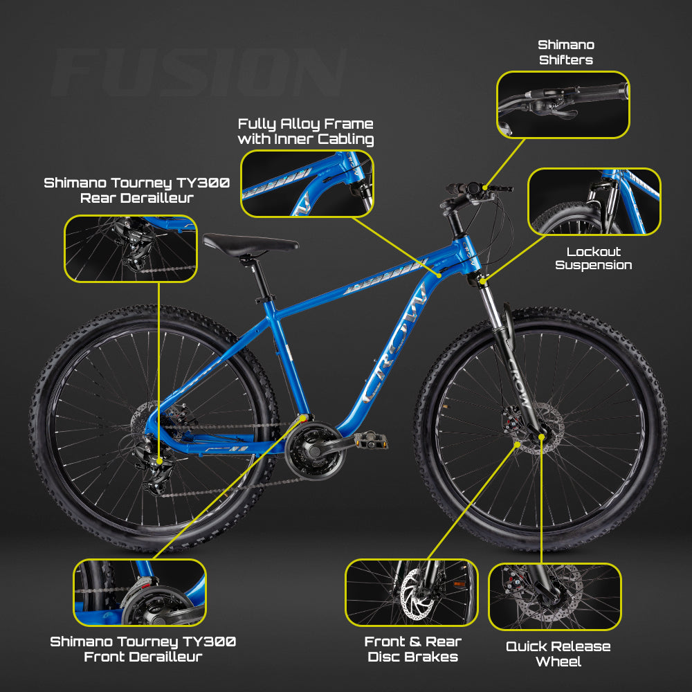 Crow Bikes FUSION - 21 SPEED 29T