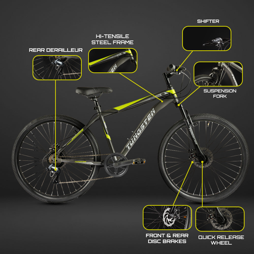 Tungsten Bikes CROSS TRAK 7 SPEED