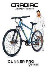 CRADIAC GUNNER PRO 7 SPEED BLUE