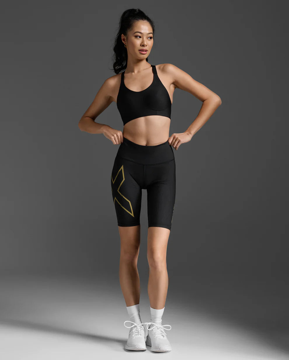 2XU Light Speed Mid-Rise Compression Shorts