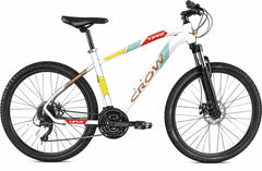 CROW - VIPER 24 Speed Aluminium Cycle 27.5 T 24 Geared Bicycle for Men with Front Zoom Lockout Suspension & JAK Dual Disc Brake Mountain Bike | Ideal for 14+ Years, Unisex.