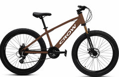 CROW Dominator 21 Speed Cycle for Boys | 15.5 INCH Frame | 26T Mountain Bike | Double Crown Suspension | Jak Dual DISC | Stunt Cycle | Bicycle for Adults |Cycle for Boys 12 to 15 Years.