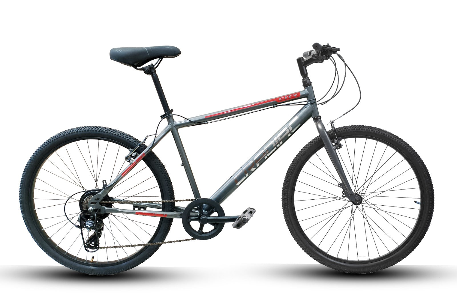 Cradiac City Bike 26 7 SPD Grey