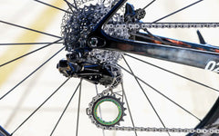 Absolute Black, Hollowcage® Titanium ceramic oversized derailleur pulley cage Shimano 9250