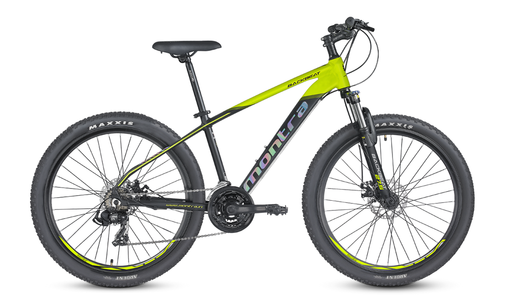 Montra BACKBEAT 27.5 T Mountain Cycle  (21 Gear, Yellow, Black, Yellow, Only Front Suspension)