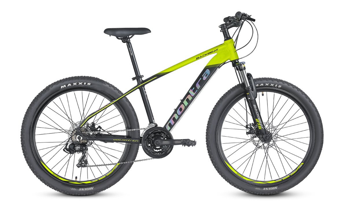 Montra BACKBEAT 27.5 T Mountain Cycle  (21 Gear, Yellow, Black, Yellow, Only Front Suspension)