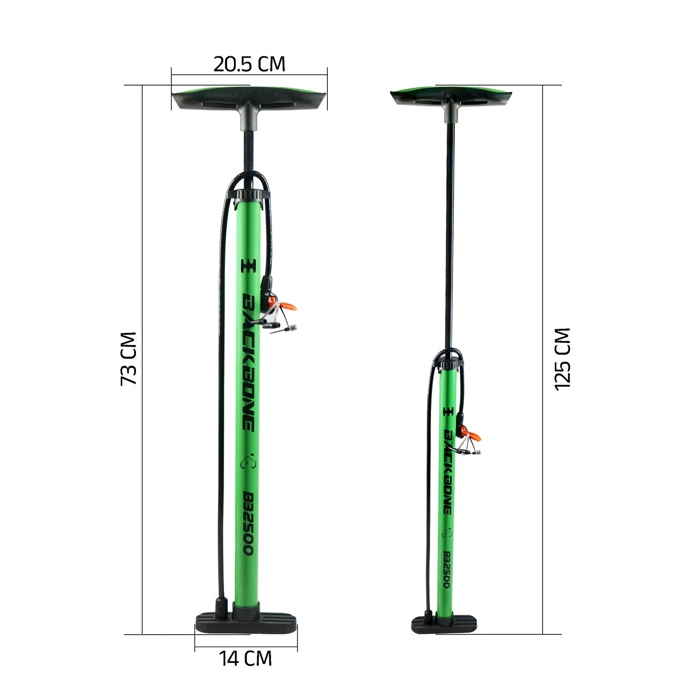 Backbone BB2500 Bicycle Air Pump