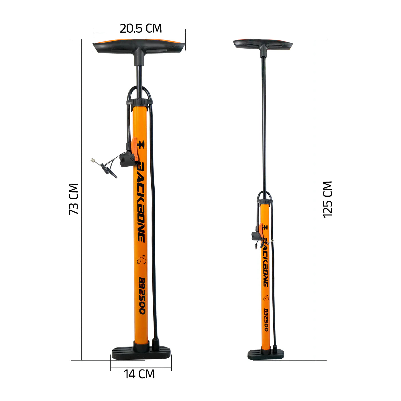 Backbone BB2500 Bicycle Air Pump