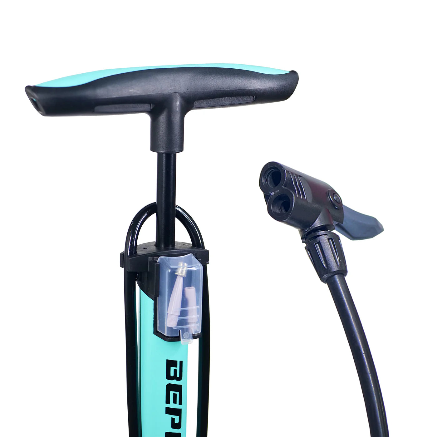 BePositive BB4400 Bicycle Floor Pump with Gauge
