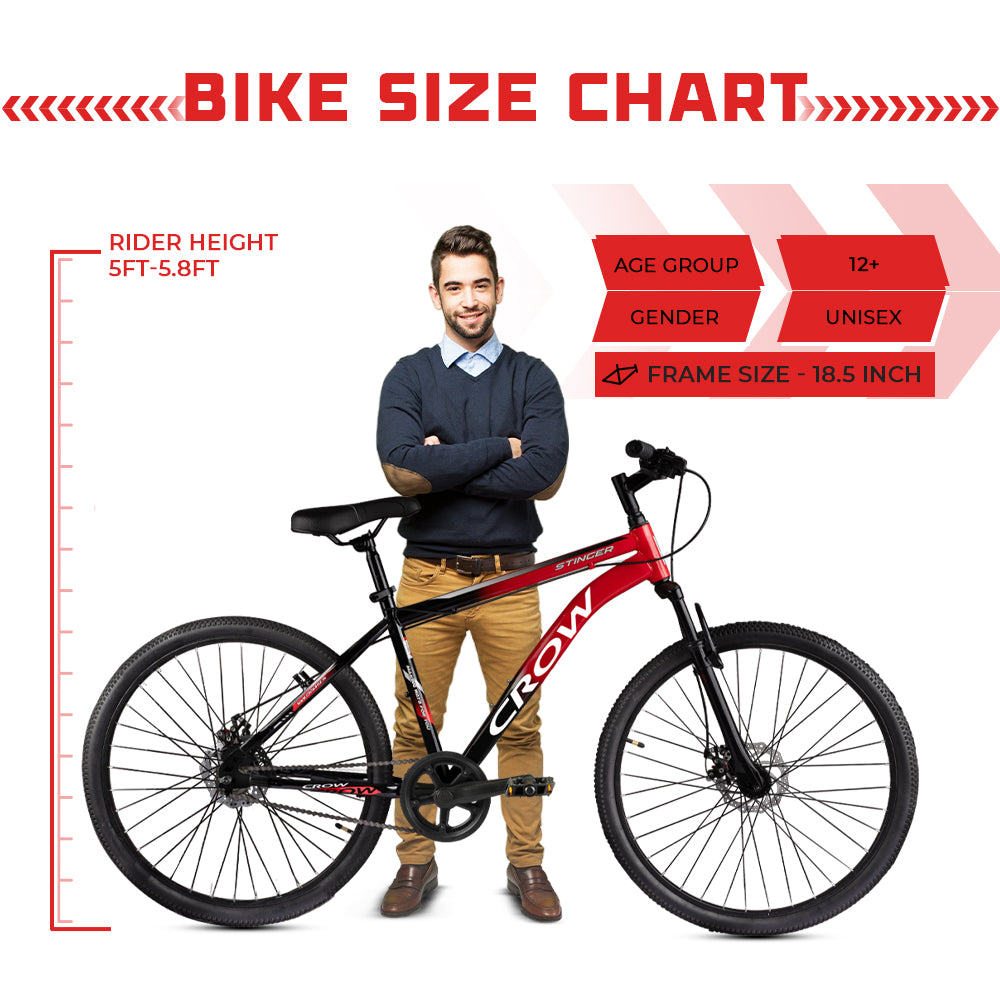 Bike Shops Mountain Bike Size Guide Mtb Proper Bike Size By Height