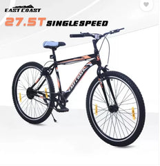 EAST COAST City MTB Cycle/Bike 27.5 T Mountain Cycle 27.5 T Road Cycle  (Single Speed, Black, Rigid)