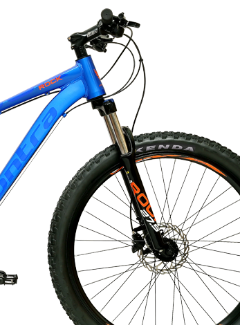 Montra Rock 4.1 29Inch 24 Speed 29 T Mountain/Hardtail Cycle  (24 Gear, Black, Orange, Only Front Suspension)