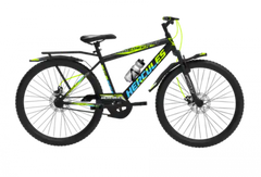 HERCULES REDEEM IC | Front-Suspension | Dual Disc Brake |24*2.40 WIDE TYRE 24 T Mountain Cycle  (Single Speed, Black, Dual Suspension)