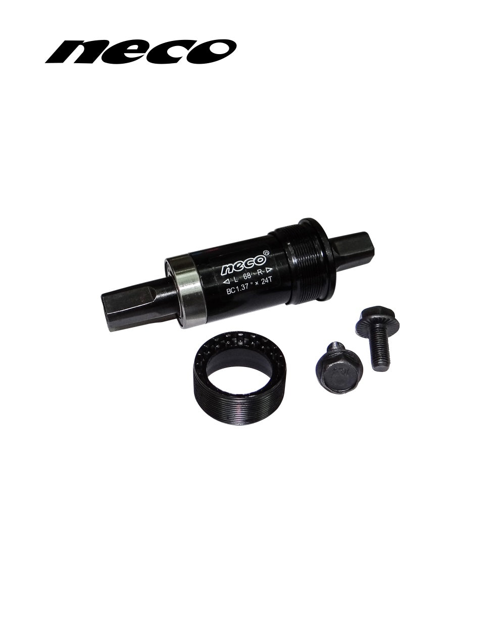 NECO BOTTOM BRACKET SET (124MM)