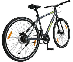 RYDEWIN MARC 700C Hybrid City Bike for Cyclists Grey 29T 26 T Hybrid Cycle/City Bike (Single Speed, Grey)