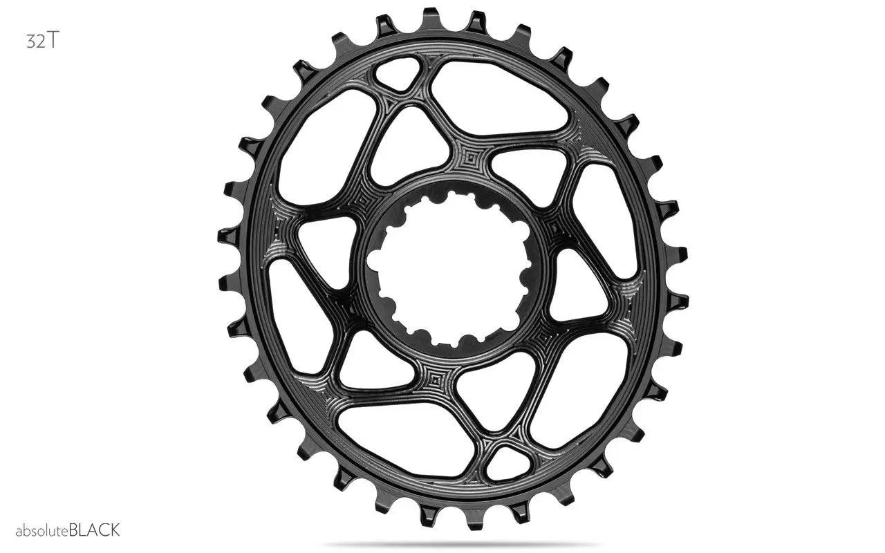 Absolute Black Oval Boost N/W chainring for SRAM 3mm offset